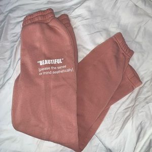 “Beautiful” Sweatpants